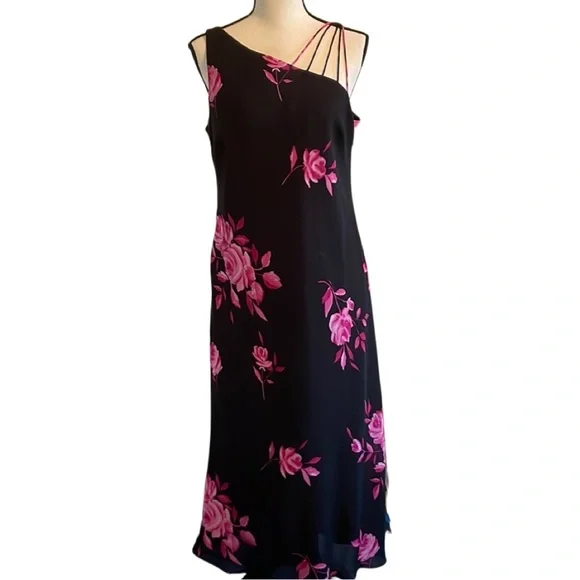 chinese dress ladies Evan Picone Women's Sleeveless Midi Dress with Rouched Belt main image 0